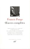 Ponge, Francis: uvres Completes