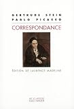 Stein, Gertrude: Correspondance Stein, Gertrude: Correspondance