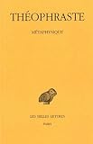 Theophrastus: Metaphysique Theophrastus: Metaphysique