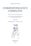 Correspondance Complete (2600006664) by Topffer, Rodolphe Topffer, Rodolphe: Correspondance Complete
