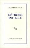 Duras, Marguerite: Detruire, Dit-Elle