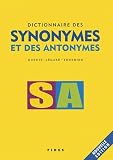 Legare, Romain: Dictionnaire Des Synonymes Et Des Antonymes