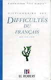 Colin, Jean-Paul: Dictionnaire Des Difficultes Du Francais Colin, Jean-Paul: Dictionnaire Des Difficultes Du Francais