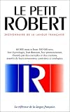 Robert, Paul: Le Nouveau Petit Robert: Dictionnaire De LA Langue Francaise Robert, Paul: Le Nouveau Petit Robert: Dictionnaire De LA Langue Francaise