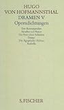Hofmannsthal, Hugo Von: Dramen V. Operndichtungen.: Band 5