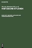 Behler, Ernst: Nietzsche-Studien, 1981-1982 Internationales Jahrbuch Fuer Die Nietzsche-Forschung