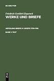 Klopstock, Friedrich Gottlieb: Friedrich Gottlieb Klopstock: Briefe 1756-1766 Klopstock, Friedrich Gottlieb: Friedrich Gottlieb Klopstock: Briefe 1756-1766