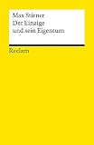 Schmidt, Johann Kasper: Der Einzige Und Sein Eigentum Schmidt, Johann Kasper: Der Einzige Und Sein Eigentum