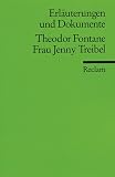 Wagner, Walter: Theodor Fontane, Frau Jenny Treibel