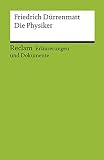 Ritter, Alexander: Friedrich Durrenmatt, Die Physiker