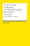 Hegel, Georg Wilhelm Friedrich: Einleitung Zur Phanomenologie Des Geistes Hegel, Georg Wilhelm Friedrich: Einleitung Zur Phanomenologie Des Geistes
