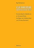 Geheime Botschaften: Homoerotische Subkulturen Im Schubert-Kreis, Bei Hugo Von Hofmannsthal Und Thomas Bernhard (3205774620) by Durhammer, Ilija Durhammer, Ilija: Geheime Botschaften: Homoerotische Subkulturen Im Schubert-Kreis, Bei Hugo Von Hofmannsthal Und Thomas Bernhard