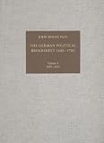 Paas, John Roger: The German Political Broadsheet, 1600-1700 Paas, John Roger: The German Political Broadsheet, 1600-1700