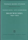 Mann, Thomas: Briefwechsel, 1932-1955