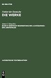 Notker: Boethius' Bearbeitung Der Categoriae Des Aristoteles