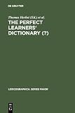 Herbst, Thomas: The Perfect Learners' Dictionary (?)