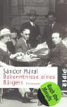 Sandor Marai: Bekenntnisse eines Bürgers Sandor Marai: Bekenntnisse eines Bürgers