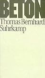 Bernhard, Thomas: Beton Bernhard, Thomas: Beton