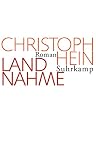 Hein, Christoph: Landnahme: Roman Hein, Christoph: Landnahme: Roman