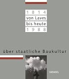 Krawinkel, Gunter: Von Laves Bis Heute: uber Staatliche Baukultur Krawinkel, Gunter: Von Laves Bis Heute: uber Staatliche Baukultur