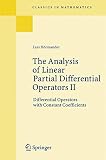 Hormander, Lars: The Analysis of Linear Partial Differential Operators Hormander, Lars: The Analysis of Linear Partial Differential Operators