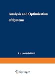 Bensoussan, A.: Analysis and Optimization of Systems: Proceedings of the 9th International Conference Antibes, June 12-15, 1990