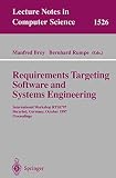 OnalBroy, M.: Requirements Targeting Software and Systems Engineering : International Workshop RTSE '97, Bernried, Germany, October 12-14, 1997: Proceedings OnalBroy, M.: Requirements Targeting Software and Systems Engineering : International Workshop RTSE '97, Bernried, Germany, October 12-14, 1997: Proceedings