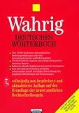 Wahrig, Gerhard: Deutsches Worterbuch Wahrig, Gerhard: Deutsches Worterbuch