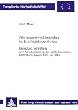 Maier, Franz: Die Bayerische Unterpfalz Im Dreissigjahrigen Krieg: Besetzung, Verwaltung Und Rekatholisierung Der Rechtsrheinischen Pfalz Durch Bayern 1621 Bis 1649 Maier, Franz: Die Bayerische Unterpfalz Im Dreissigjahrigen Krieg: Besetzung, Verwaltung Und Rekatholisierung Der Rechtsrheinischen Pfalz Durch Bayern 1621 Bis 1649