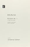 Bartok, Bela: Piano Concerto No. 1