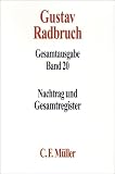 Radbruch, Gustav: Rechtsphilosophie