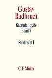 Radbruch, Gustav: Strafrecht
