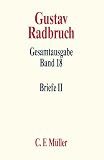 Radbruch, Gustav: Briefe