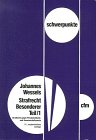 Wessels, Johannes: Strafrecht, Besonderer Teil