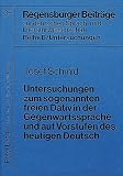Schmid, Josef: Untersuchungen Zum Sogenannten Freien Dativ in Der Gegenwartssprache Und Auf Vorstufen Des Heutigen Deutsch Schmid, Josef: Untersuchungen Zum Sogenannten Freien Dativ in Der Gegenwartssprache Und Auf Vorstufen Des Heutigen Deutsch