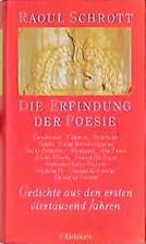 Die Erfindung der Poesie by Raoul Schrott