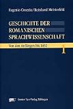 Coseriu, Eugenio: Geschichte Der Romanischen Sprachwissenschaft Coseriu, Eugenio: Geschichte Der Romanischen Sprachwissenschaft