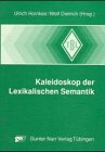 Dietrich, Wolf: Kaleidoskop Der Lexikalischen Semantik