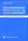Eugenio Coseriu: Der Physei-Thesei-Streit Eugenio Coseriu: Der Physei-Thesei-Streit