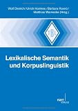 Dietrich, Wolf: Lexikalische Semantik Und Korpuslinguistik