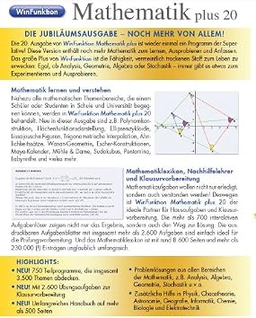 WinFunktion Mathematik Plus 20 , Abbildung #01