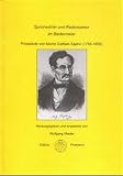 Wolfgang Mieder: Sprichworter Und Redensarten Im Biedermeier: Prosatexte Von Moritz Gottlieb Saphir (1795-1858)