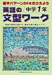 英語の文型ワーク (中学1年)