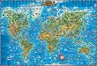 子供の世界地図 英語版