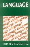 Bloomfield, Leonard: Language Bloomfield, Leonard: Language