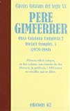 Gimferrer, Pere: Dietari Complet