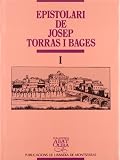 Medina, Jaume: Epistolari De Josep Torras I Bages
