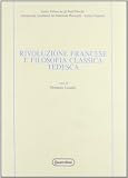 Losurdo, Domenico: Rivoluzione Francese E Filosofia Classica Tedesca Losurdo, Domenico: Rivoluzione Francese E Filosofia Classica Tedesca