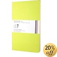 Moleskine Volant Notebook Ruled, Green Large: Set of 2