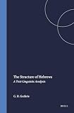 Guthrie, George H.: The Structure of Hebrews: A Text-Linguistic Analysis Guthrie, George H.: The Structure of Hebrews: A Text-Linguistic Analysis